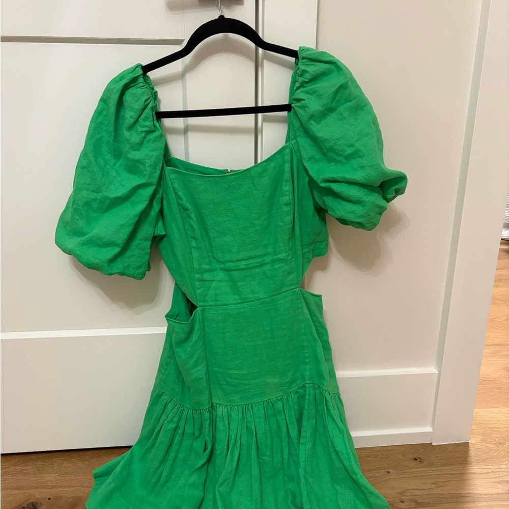 Lilly Pulitzer Vibrant Green Midi Dress